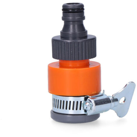Bouchon de robinet sans filetage avec collier et bouchon rapide Ø18mm mâle (Blister) (1/3)