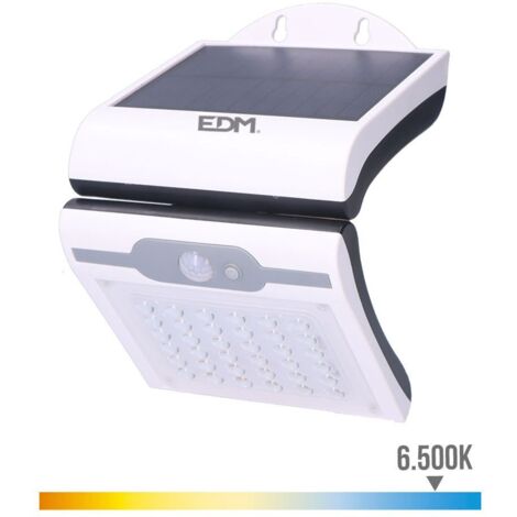 Applique solaire 2w 220lm 6500k avec capteur Couleur blanc (1/5)