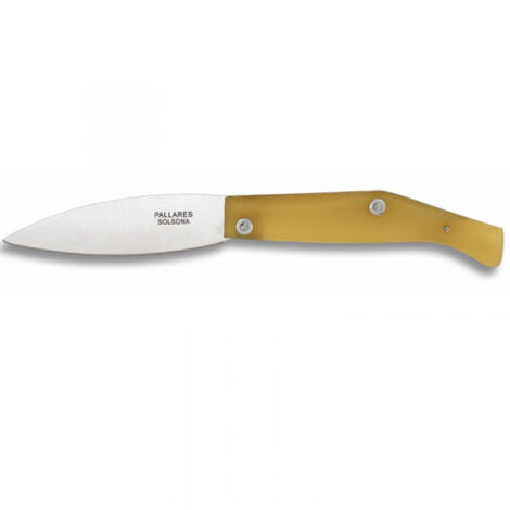 Couteau commun n° 00, lame en acier inoxydable de 7 cm, 112-00 pallares (1/2)