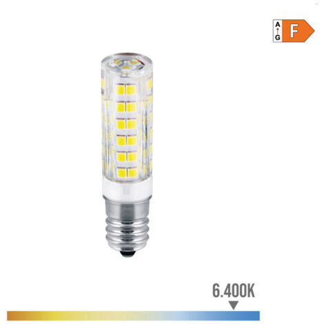 Ampoule Led Tubulaire E14 4.5w 450lm 6400k Lumière Froide ø1.6x6.6cm (1/3)