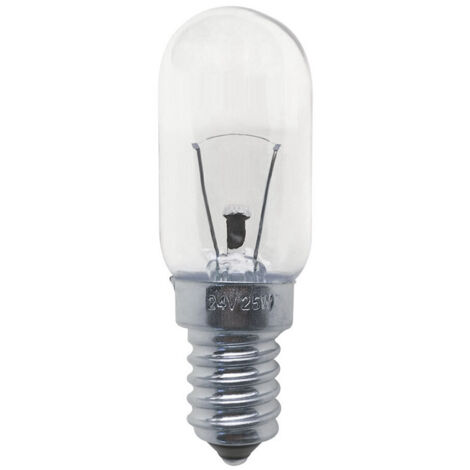 EDM – Ampoule tubulaire E14 25W 24V – Éclairage chaleureux basse tension – Forme claire pour installations spécifiques