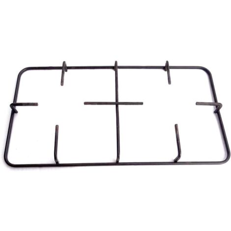 EDM – Grille de cuisson pour gazinière – Accessoire en acier inoxydable – Dimensions 41x22 cm – Compatible avec modèles courants