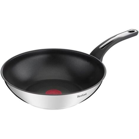 Tefal Emotion Poêle Wok Acier Inoxydable 28 cm (1/5)