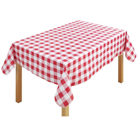 Toile cirée pour table à carreaux, 180 x 140 cm (1/4)