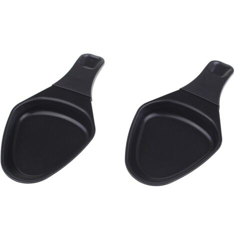 Tefal – Lot de 6 coupelles ovales anti-adhésives en métal – Largeur 9 cm – Pour repas conviviaux – Compatible avec appareils à raclette