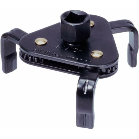 Clé à filtre à huile plate, clé à filtre pour machine à trois griffes Grille d'huile Outil de démontage d'élément de filtre à huile Outil d'entretien automatique (1/5)