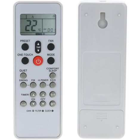 Replace A/C AC Remote Control Compatible with Toshiba Split Type A/Cs Air Conditioner Remote WC-L03SE KTDZ003 RAS-10SAV-A RAS-107SKV RAS-M07SKV-E RAS-M22SKV-E RAS-10SAV-E RAS-10SKV-A RAS-10SKV-E (1/5)