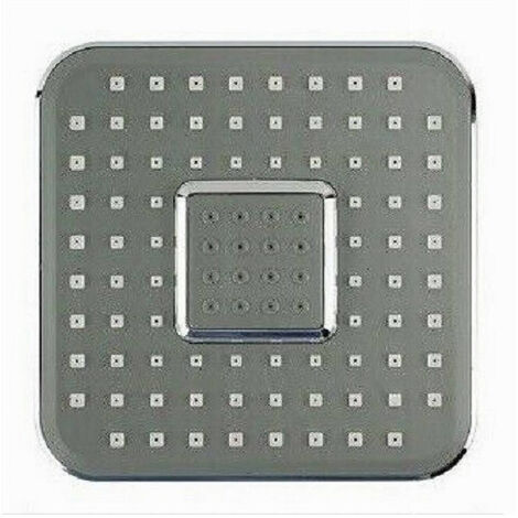 Soffione Doccia 15x15cm Ugelli For Miscelator Bagno To Pression 59162 Quadro (1/2)