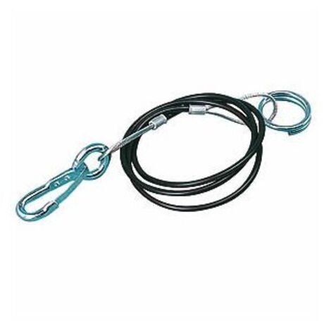 Maxter – Câble de rupture 950 mm pour caravane et remorque – Activation frein d'urgence – Terminaisons crochet ou anneau – Sécurité renforcée