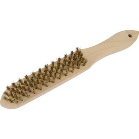 BROSSE EN FILS DE LAITON 5 RANGÉES (1/3)