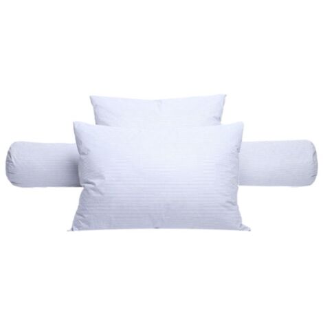 Dodo – Oreiller plumes 50 x 70 cm – Confort ferme – Enveloppe 70% coton – Garnissage plumettes stérilisées à haute température – Fabriqué en France