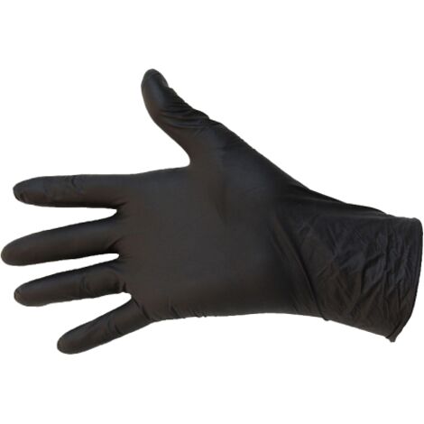 Gants nitrile premium, T.XL, boite de 100 - CRISTAL HYGIENE - FI1080T9 (1/2)
