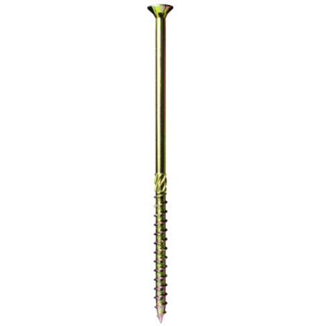 Vis spécial agglomérés T40 8x160 zingué bichromaté – Pour poutres lamellaires – Boite de 50 – 92015 – G&B Fissaggi
