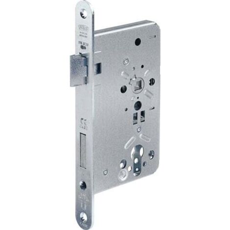 FP – Serrure multipoint encastrée coupe-feu BKS B-1206 – Entraxe 72mm – Double tour – Acier inoxydable – Norme DIN 18250