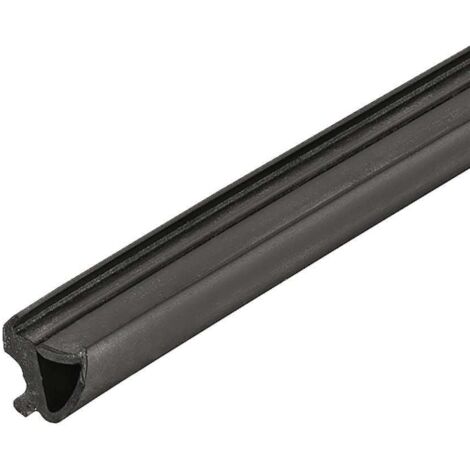 Cyclingcolors – Joint d'isolation à lèvre pour portes en feuillure 13 x 13 mm – Caoutchouc EPDM noir – Longueur 1 mètre – Protection contre le froid