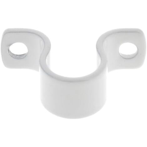 Lacet espagnolette collier en aluminium blanc entraxe 30mm Volet Battant Fenêtre Butée Maintien (1/3)