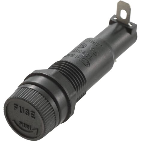 Tru Components – Porte-fusible MF-530H 16A 250V AC – 1 pièce – Pour circuits électriques – Protection contre surcharges et courts-circuits (1/3)