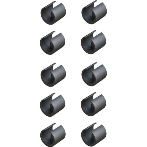 10x embout plastique 14 - 16mm patin rond chaise meuble guide pied bricolage (1/4)