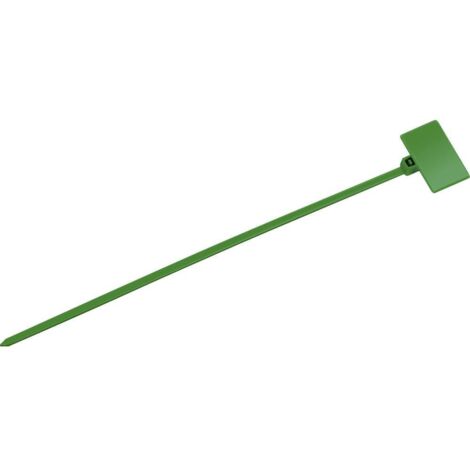 TRU COMPONENTS TC-6646440 MARQUEUR DE CÂBLE SURFACE DE MARQUAGE: 20 X 13 MM VERT 100 PC(S) (1/2)