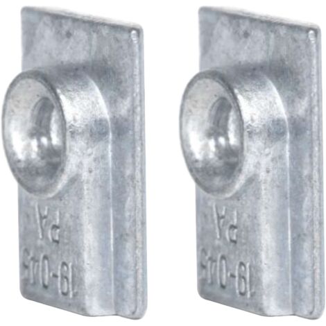 2x Passe fil tête débroussailleuse Générique Jardin Parc Entretien Œillet Réparation, aluminium tête universelle (1/2)