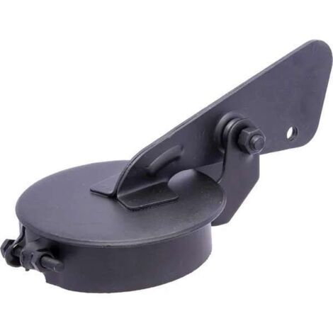 Clapet pot échappement anti pluie bouchon tracteur diamètre 88,9mm noir Tube Capuchon Protection Etanche (1/2)
