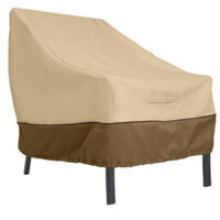 Housse de Protection pour Banc, Housse Banc Jardin Tissu Oxford Imperméable, Housse de Banc Exterieur Anti UV et Vent Housse de Protection pour Canapé——Marron 210D: 85×80×91.5cm