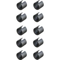 10x embout plastique 14 - 16mm patin rond chaise meuble guide pied bricolage