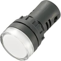 Tru Components – Voyant de signalisation LED 230 V/AC 20 mA – Résistant aux chocs – Longue durée de vie – Pour espaces confinés – 1 pc