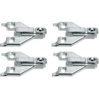 Cyclingcolors – Lot de 4 embase en croix Blum 175L6600.22 – Plaque de montage charnière meuble – Distance D: 0 mm – Pour cuisine Clip Top