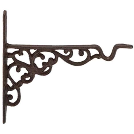 Crochet de suspension en fonte 20 cm – Capacité de charge 20 kg – Pour paniers suspendus et lanternes – Décoration de jardin