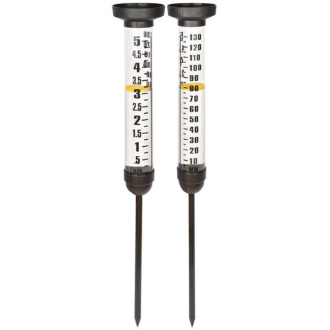 Pluviomètre de jardin 130 mm (1/6)