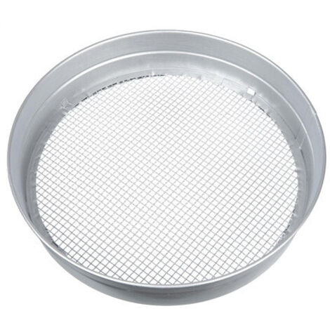 Nature – Tamis pour terre 37 cm – Maille 12 mm – Acier galvanisé pour robustesse – Élimine cailloux et impuretés