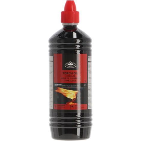 Flacon d'huile pour torche - Noir - 1 L - Livraison gratuite