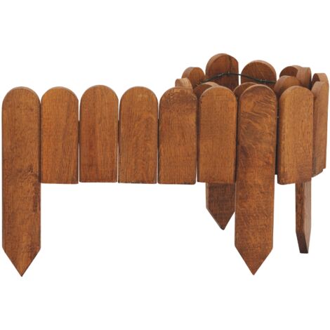 Bordure de jardin en chêne - Oak - 114 x 15 cm