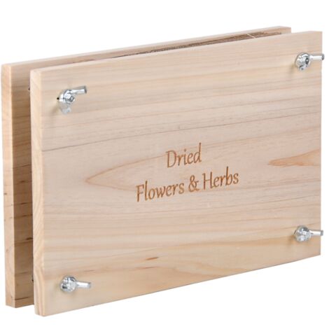 Presse fleurs et herbes avec vis