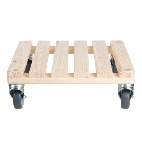 Support de plantes carré - 38 x 13,8 cm - Beige - Livraison gratuite (1/3)