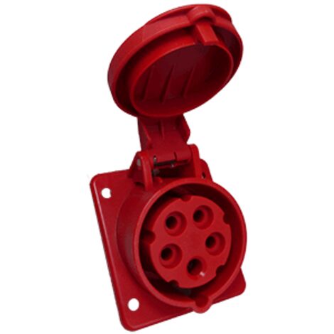 Prise encastrable IP 44 380/415V 3P+N+T 32A EC69061 EC69061