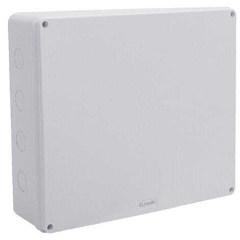 Boîte de distribution étanche IP65 400x350x120 mm – Résistante aux chocs – Pour installations électriques sécurisées – Environnement humide – Elmark