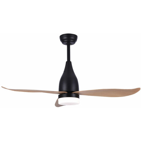 Ventilador de Techo con Luz EDM 33815 Kattegat Negro 15 W 18 W 2190 Lm (1/5)