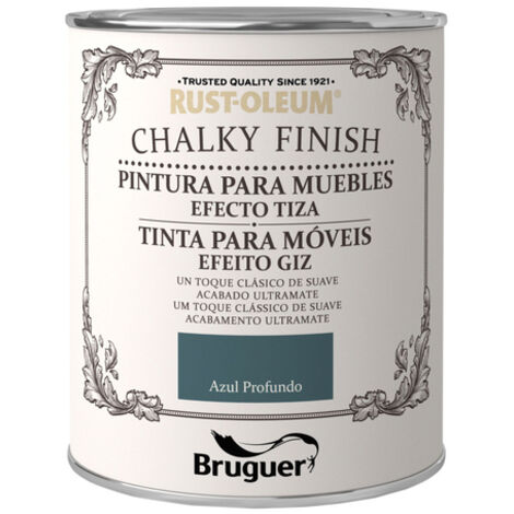 Rust-Oleum Chalky Finish Muebles Azul Profundo 0,750L BRUGUER
