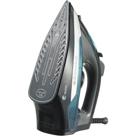 Fagor Comforta Plancha vapor-seco Suela de cerámica 2200 W Negro, Azul, Gris (1/5)