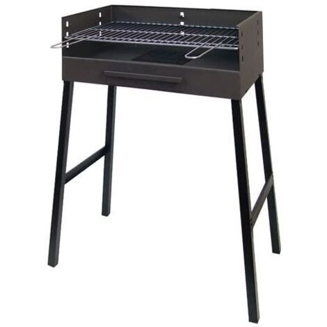 Barbacoa de Carbón con Patas Imex el Zorro Parrilla Negro (69 x 40 x 92 cm) (1/4)