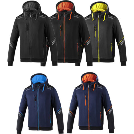 S. of. sudadera tech ndis hooded full zip talla xl bm/af 02414bmaf4xl sparco