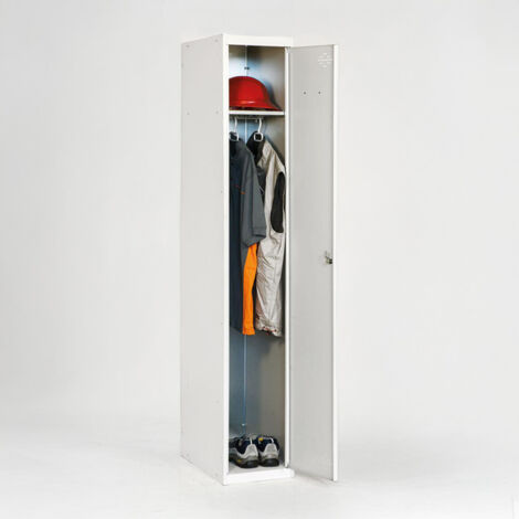Taquilla desmontada 1 puerta ancho 30 x 50 x 180 cm (1/2)