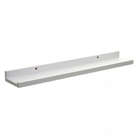 Estante blanco tipo marco 58x10x4cm (1/4)