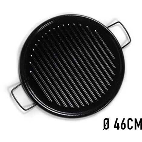 Asadora Vaello Acero Esmaltado Ø 46 cm Negro (1/4)