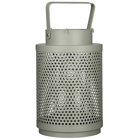 FAROL PORTAVELAS BARNEY COLOR VERDE Ø16x25cm (1/2)
