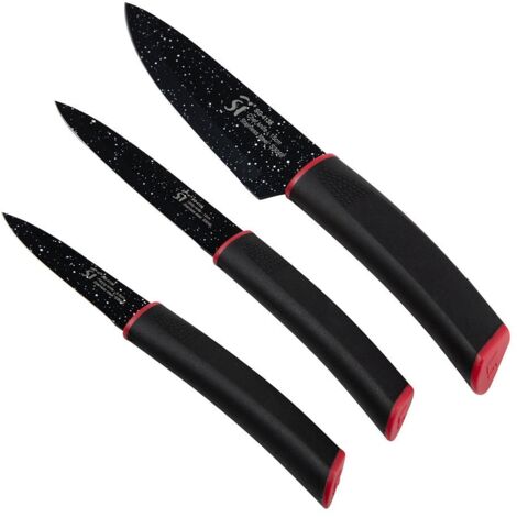 Juego de 3 piezas cuchillos acero inox keops marble sg-4136 san ignacio (1/5)