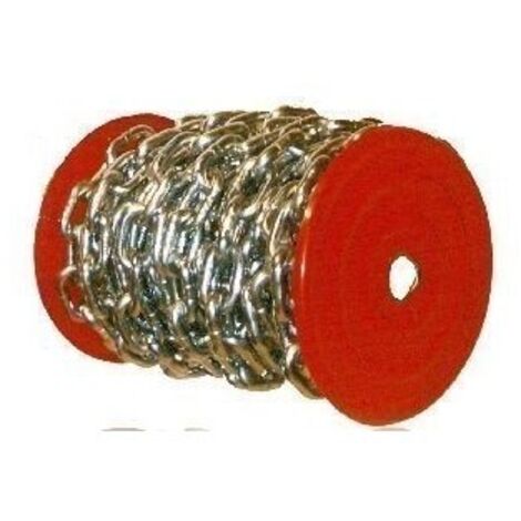 Cadena Ciro 20 m Eslabones Zincado