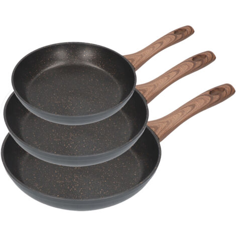 Set 3 sartenes antiadherentes serie eneas ø20 / ø24 / ø28 cm (1/5)